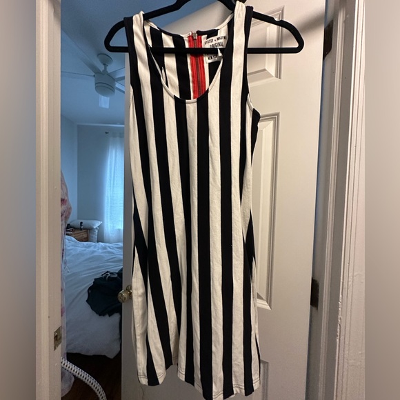 Stussy Black and White Striped Dress - Picture 1 of 4